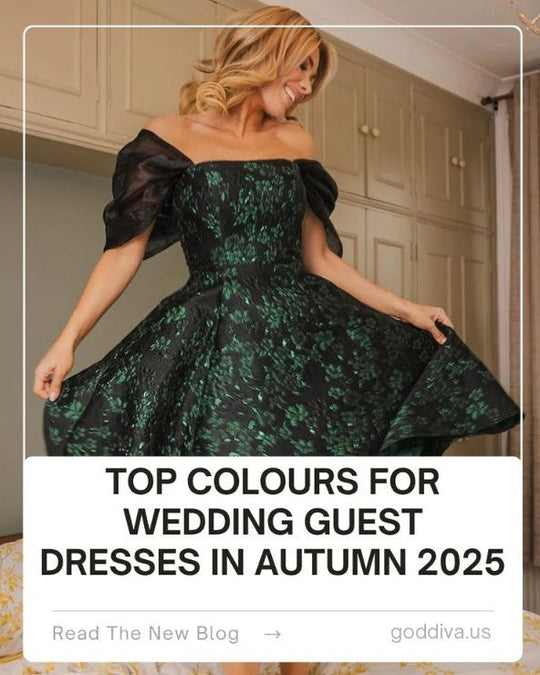 Top Colors for Wedding Guest Dresses in Fall 2025
