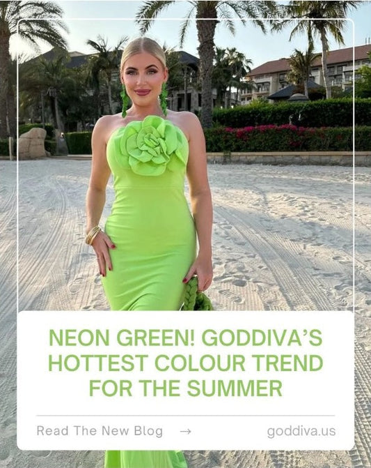Neon Green! Goddiva’s Hottest Color Trend for the Summer