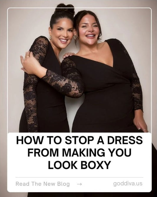 How to Stop a Dress from Making You Look Boxy
