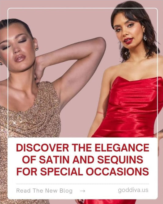 Discover the Elegance of Satin and Sequins for Special Occasions