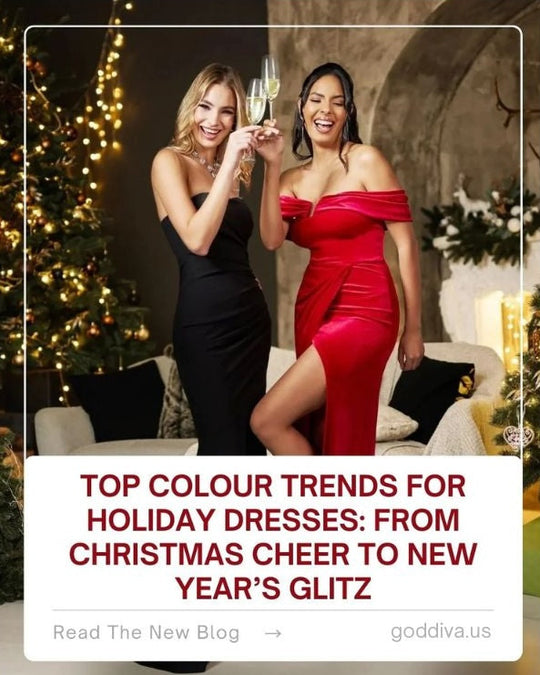 Top Color Trends for Holiday Dresses: From Christmas Cheer to New Year’s Glitz