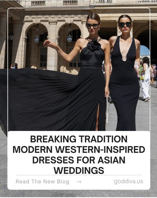 Breaking Tradition Modern Western-Inspired Dresses for Asian Weddings