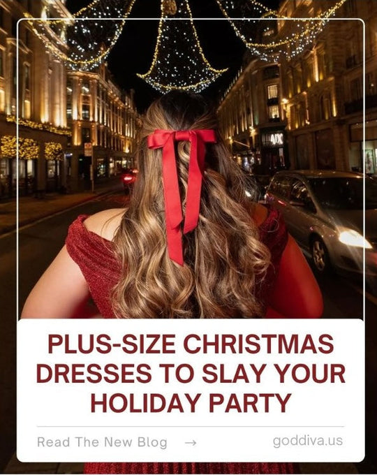 Plus-Size Christmas Dresses to Slay Your Holiday Party