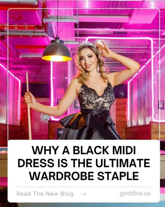 Why a Black Midi Dress Is the Ultimate Wardrobe Staple
