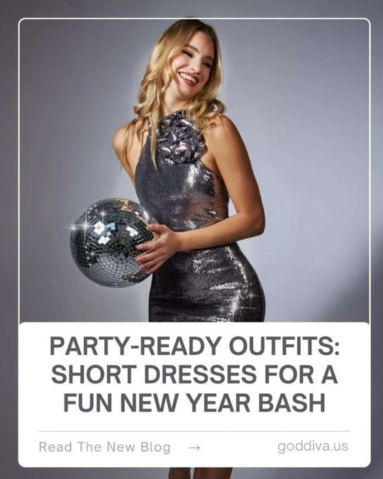 Party-Ready Outfits: Short Dresses for a Fun New Year Bash
