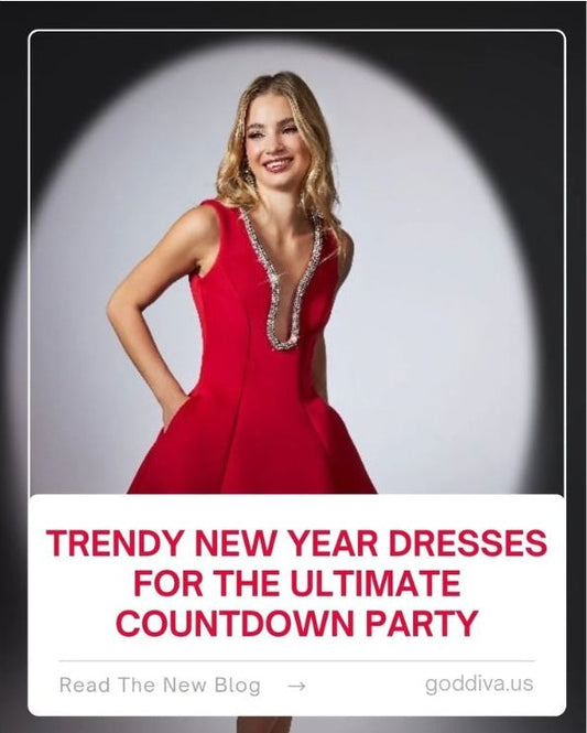Trendy New Year Dresses for the Ultimate Countdown Party
