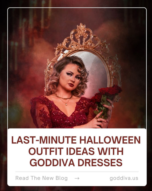 Last-Minute Halloween Outfit Ideas with Goddiva Dresses