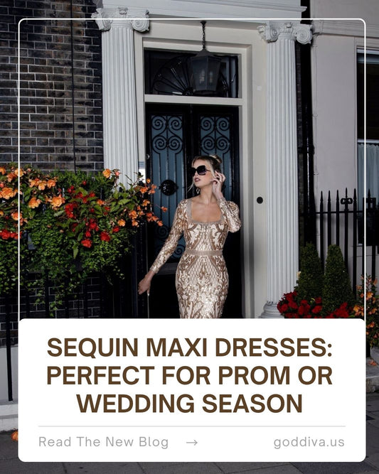 Sequin Maxi Dresses: Perfect for Prom or Wedding Season