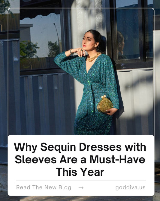 Why Sequin Dresses with Sleeves Are a Must-Have This Year