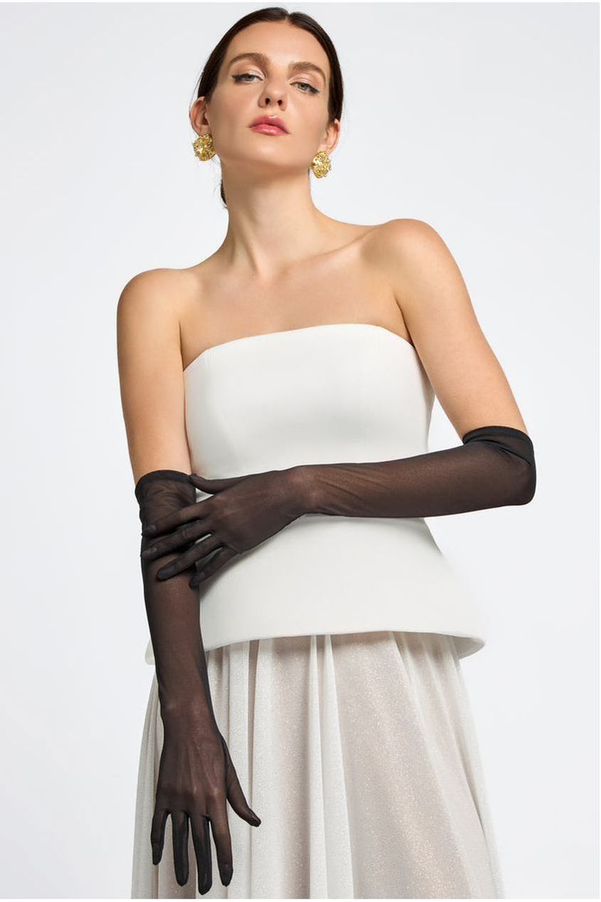 Goddiva Stretch Mesh Gloves