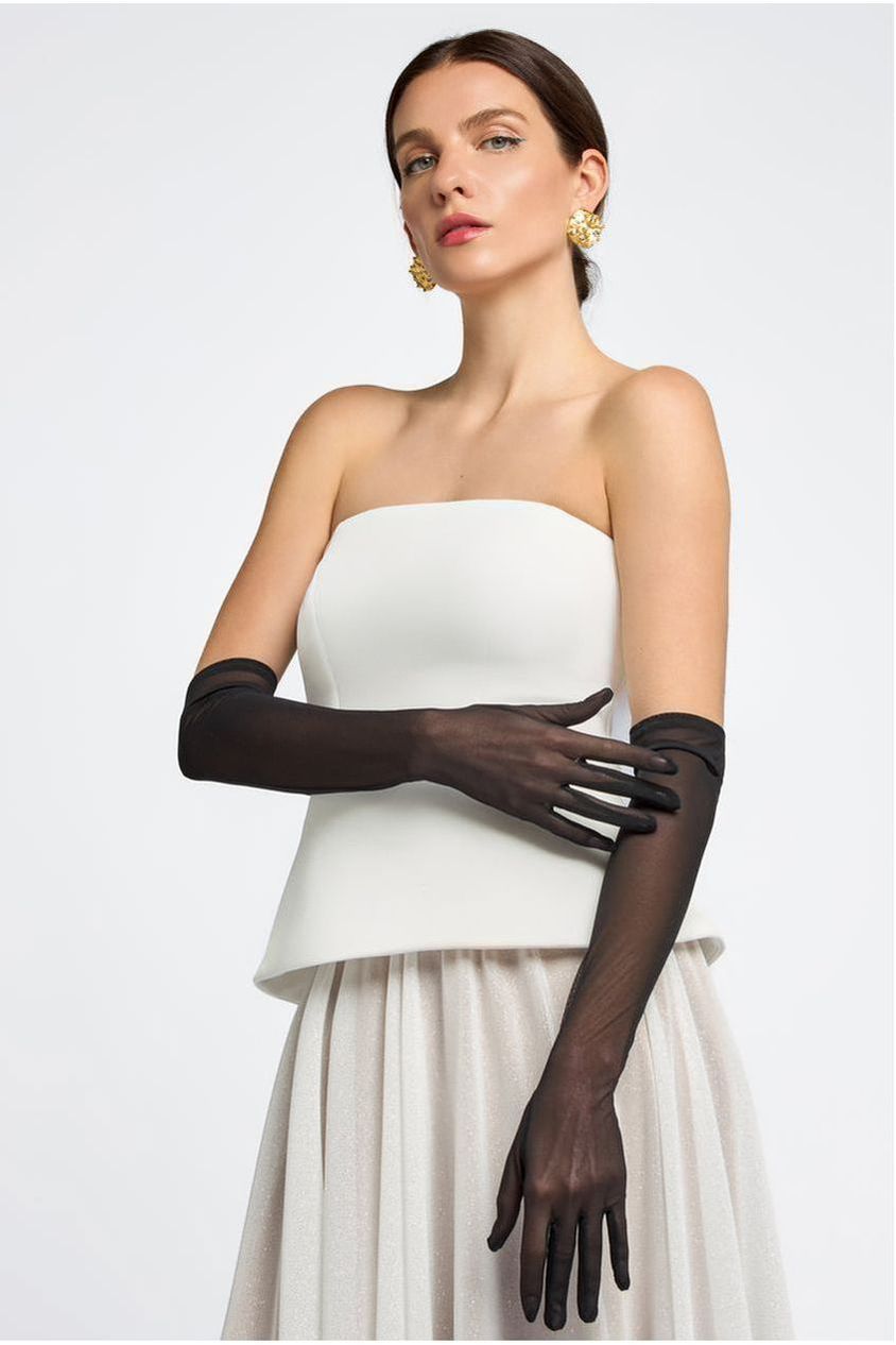 Goddiva Stretch Mesh Gloves