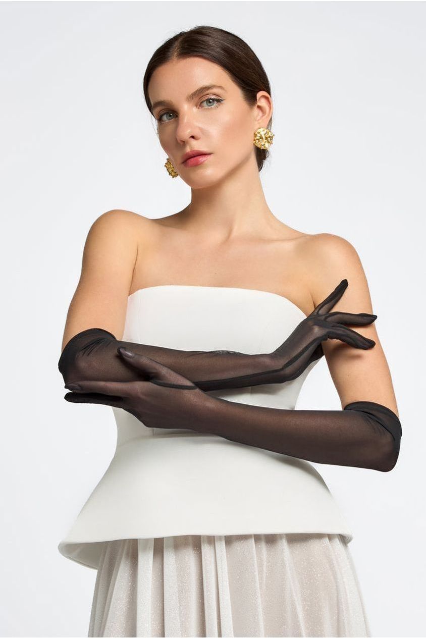 Goddiva Stretch Mesh Gloves