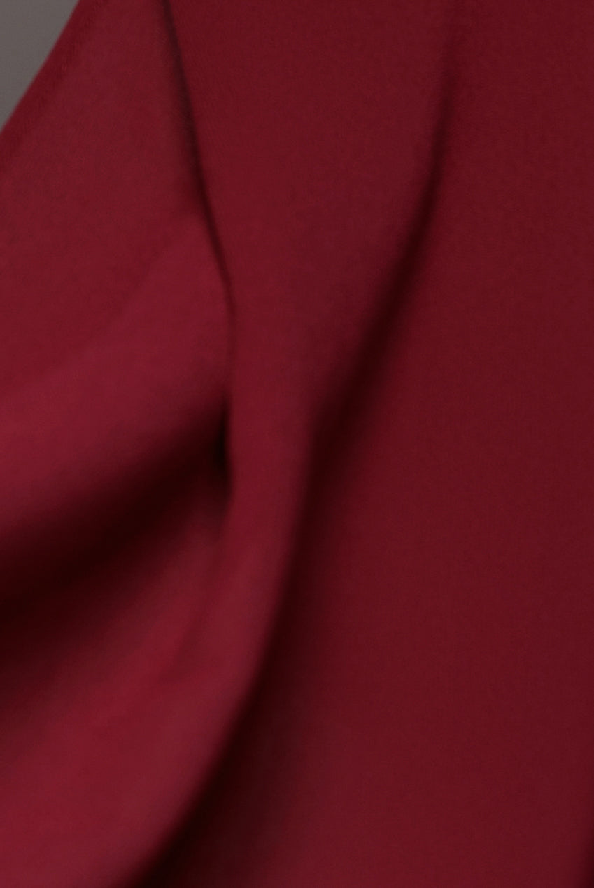 Goddiva Chiffon Scarf - Burgundy