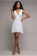 Goddiva Multiway Mini Dress - White