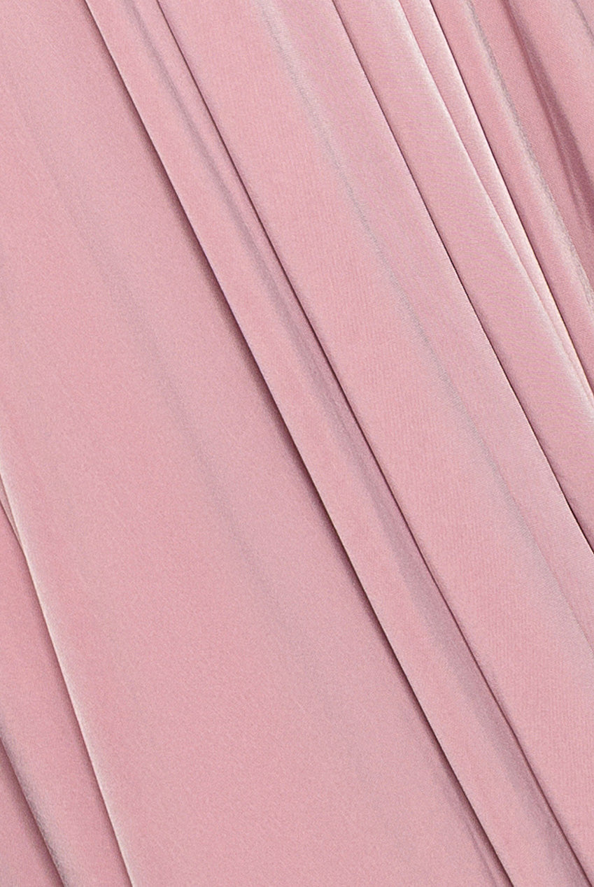 Goddiva Soft Touch Multiway Skater Mini Dress - Dusty Pink