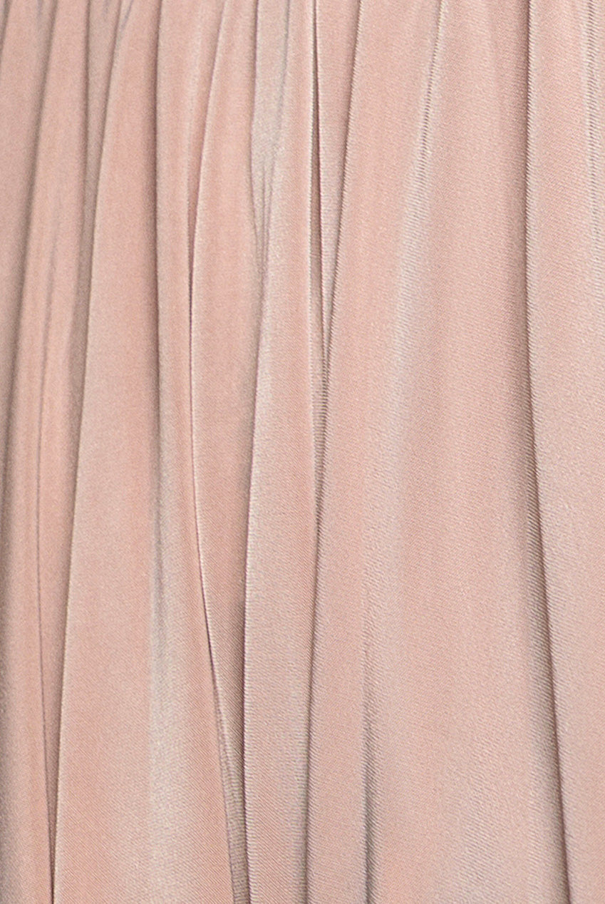 Goddiva Soft Touch Multiway Skater Mini Dress - Latte