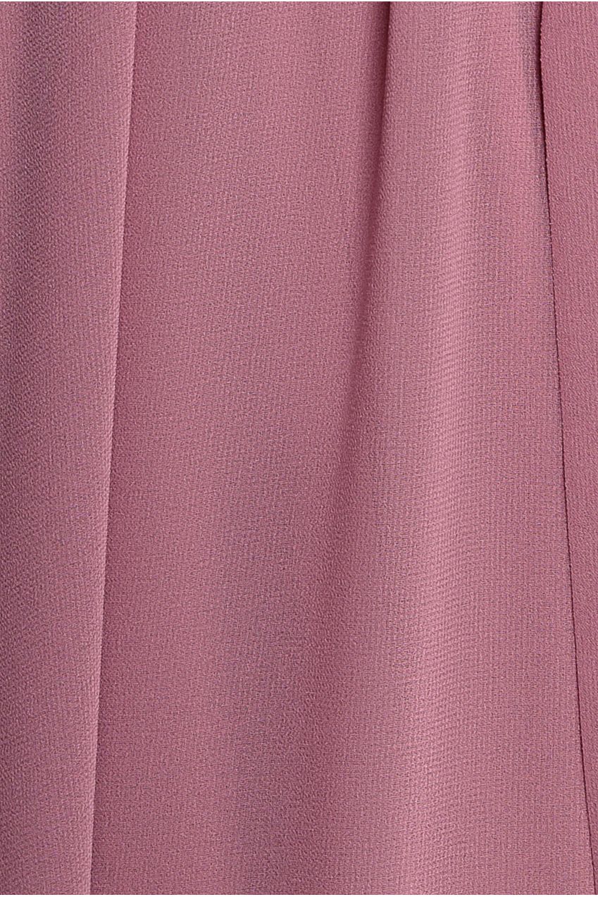 Goddiva Sustainable Chiffon Flutter Sleeve Wrap Maxi Dress - Lavender