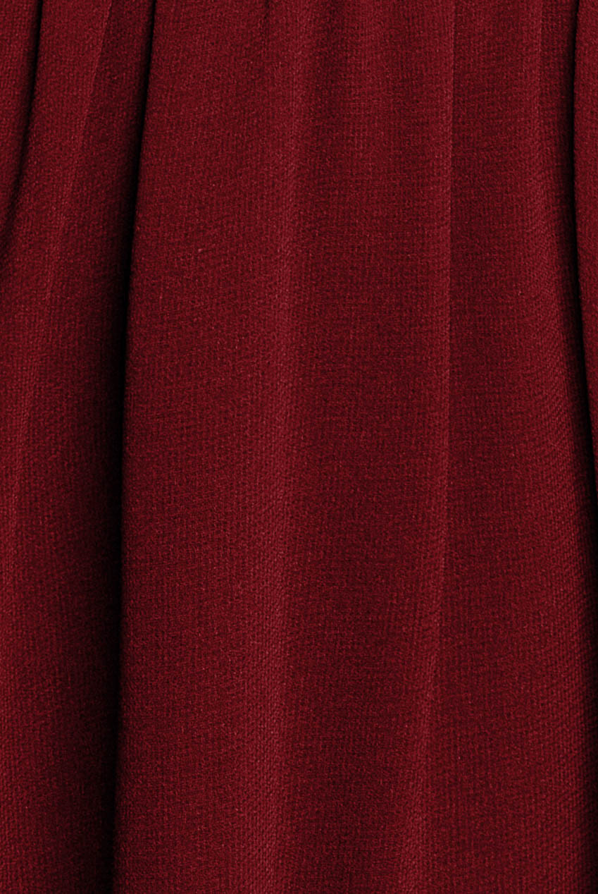 Goddiva Chiffon Flutter Sleeve Wrap Midi Dress - Berry