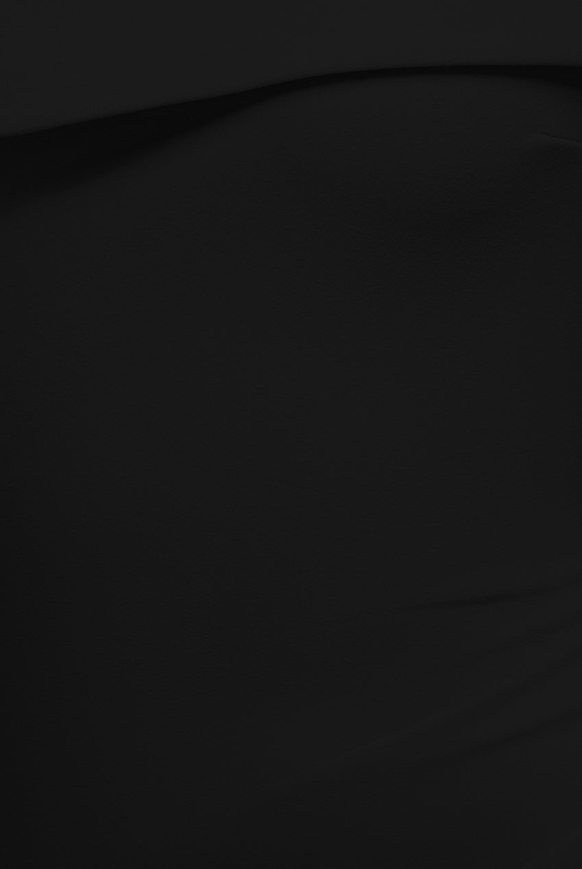 Goddiva Off The Shoulder Pleated Waist Maxi Dress - Black