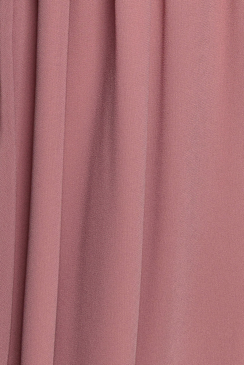 Goddiva Wrap Back With Front Slit Chiffon Maxi Dress - Lilac