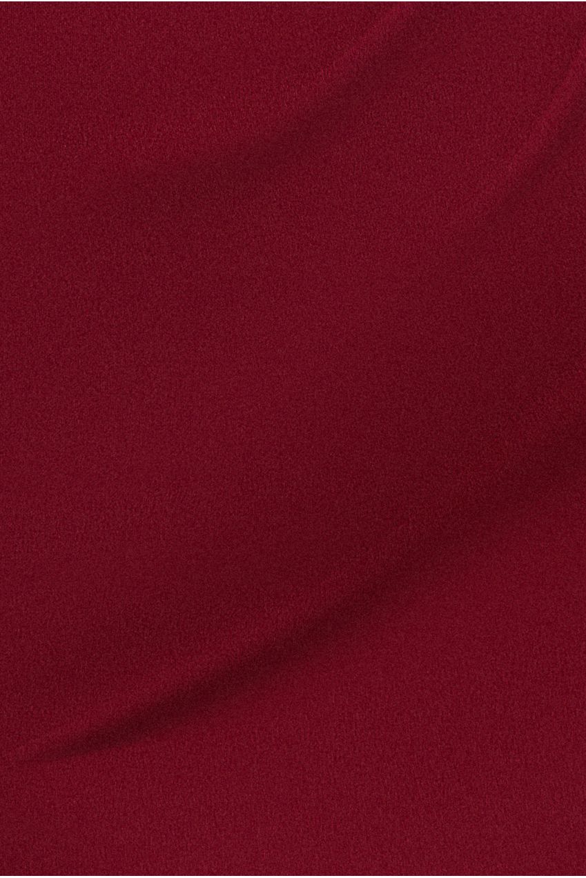 Goddiva Off The Shoulder Draped Sleeve Maxi Dress - Burgundy
