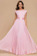 Goddiva Cowl Neck Chiffon Maxi Dress - Blush Pink