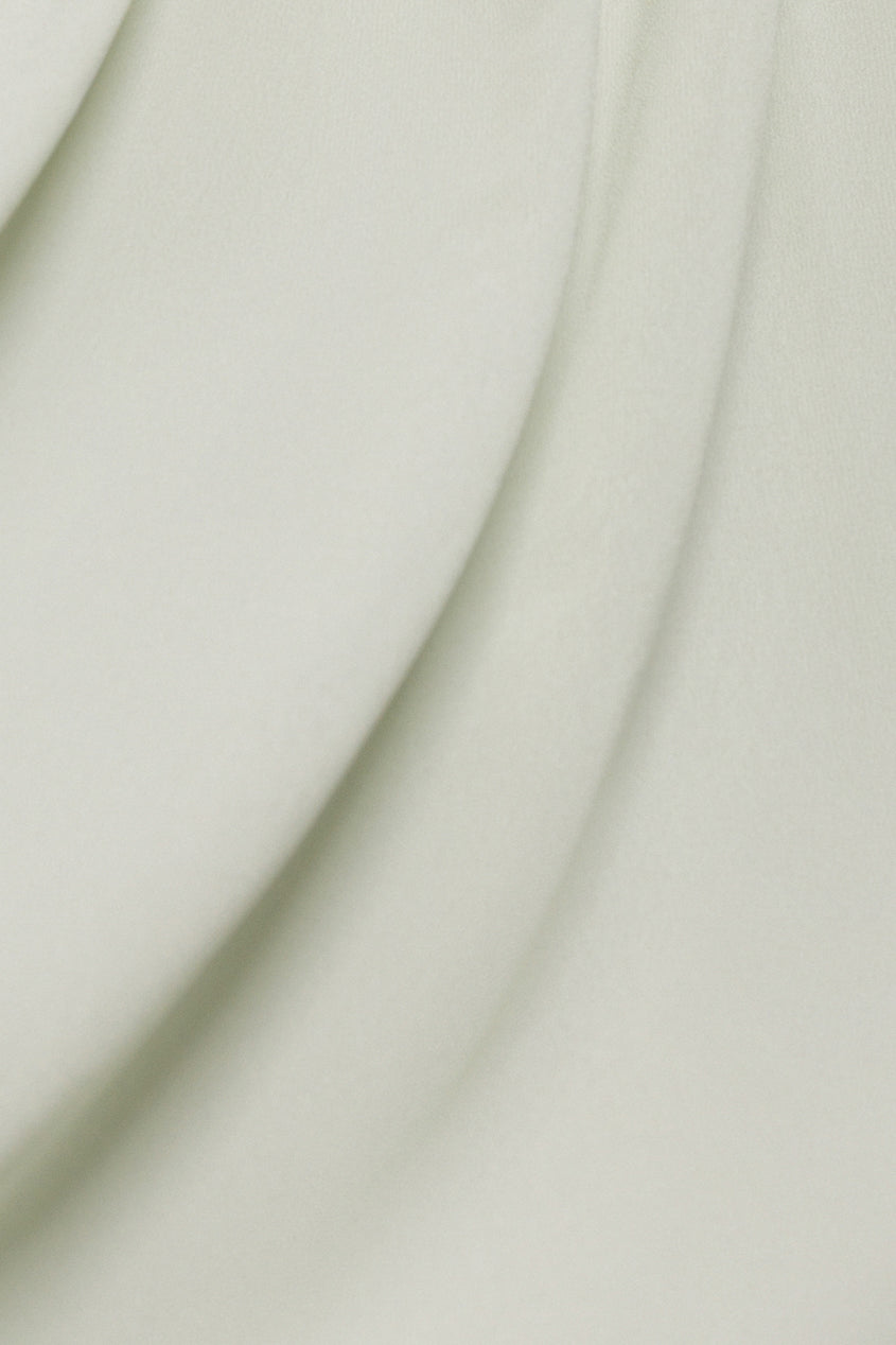 Goddiva Bridesmaids Chiffon Maxi Dress - Sage Green