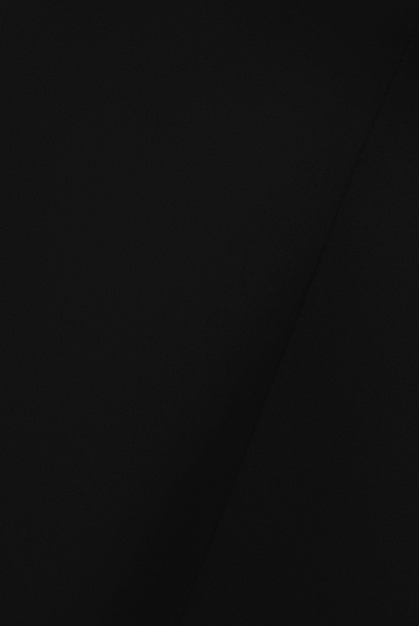 Goddiva Diamante Embellished Neck A-Line Mini Dress - Black