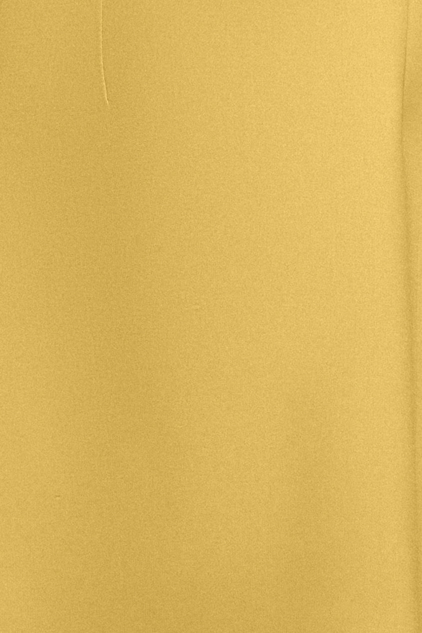 Goddiva Boatneck Open Back Scuba Mini Dress - Lemon