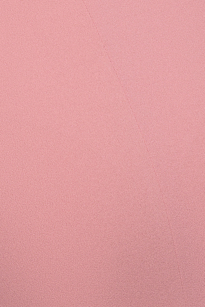 Goddiva Off Shoulder Back Satin Bow Scuba Maxi Dress  - Blush Pink