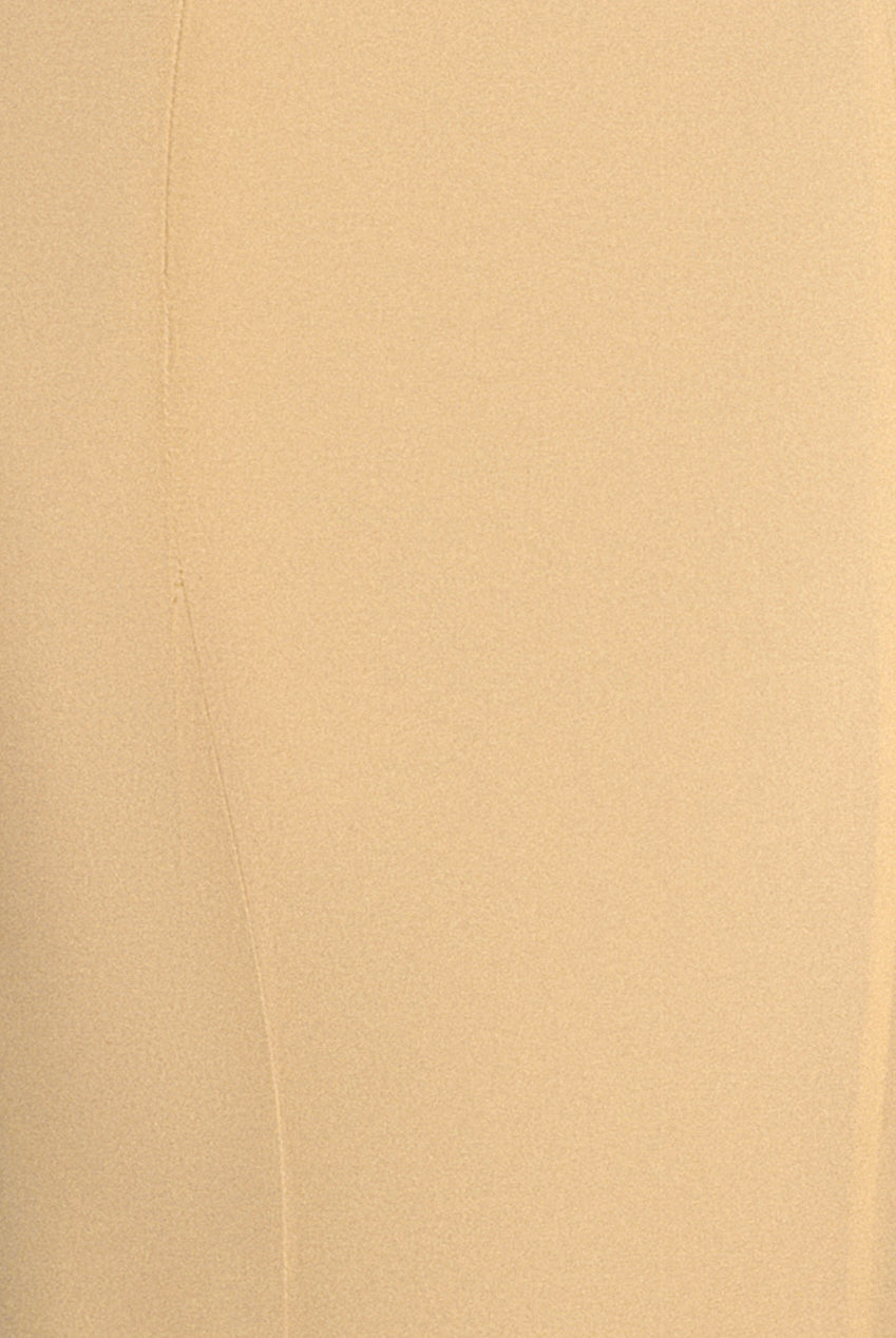 Goddiva Multiway Cape Chiffon Sweetheart Maxi Dress - Butter Yellow
