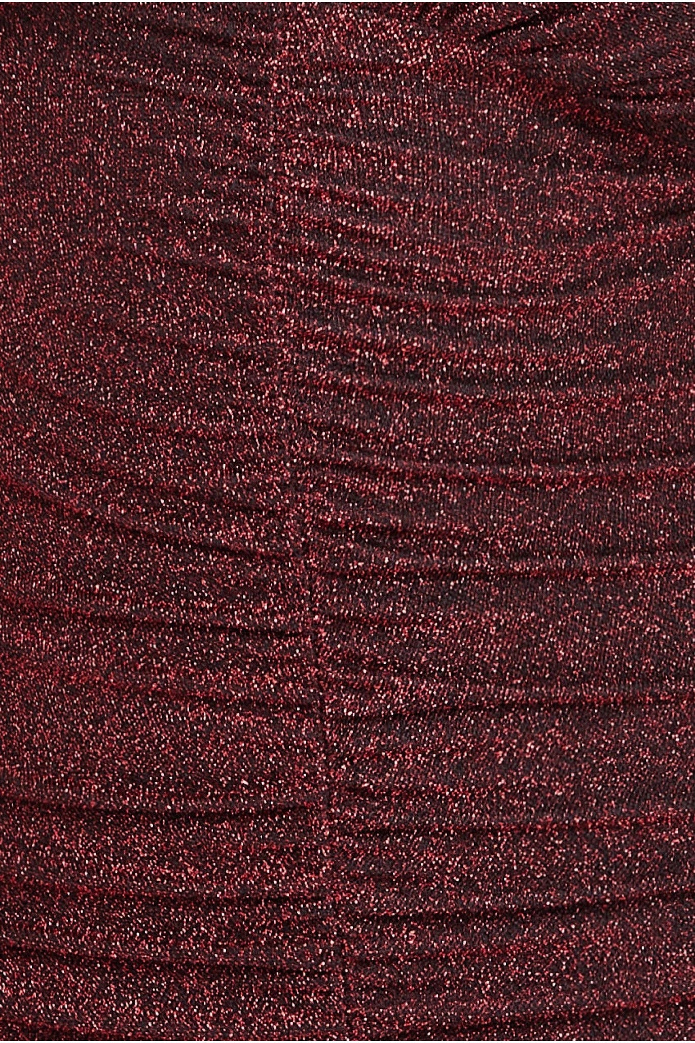 Goddiva High Neck Keyhole Thigh Split Maxi Dress - Red