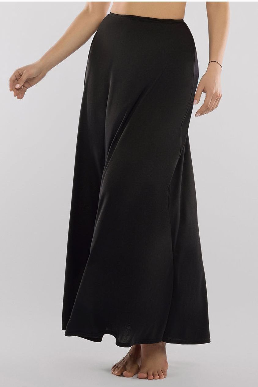 Goddiva Jersey Lining Maxi Skirt