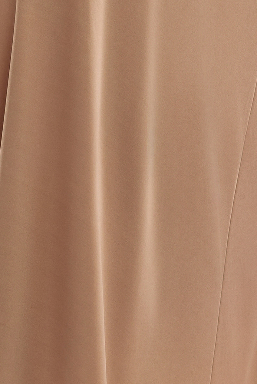 Goddiva Jersey Lining Maxi Skirt