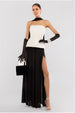Goddiva Side Split Soft Touch Maxi Skirt