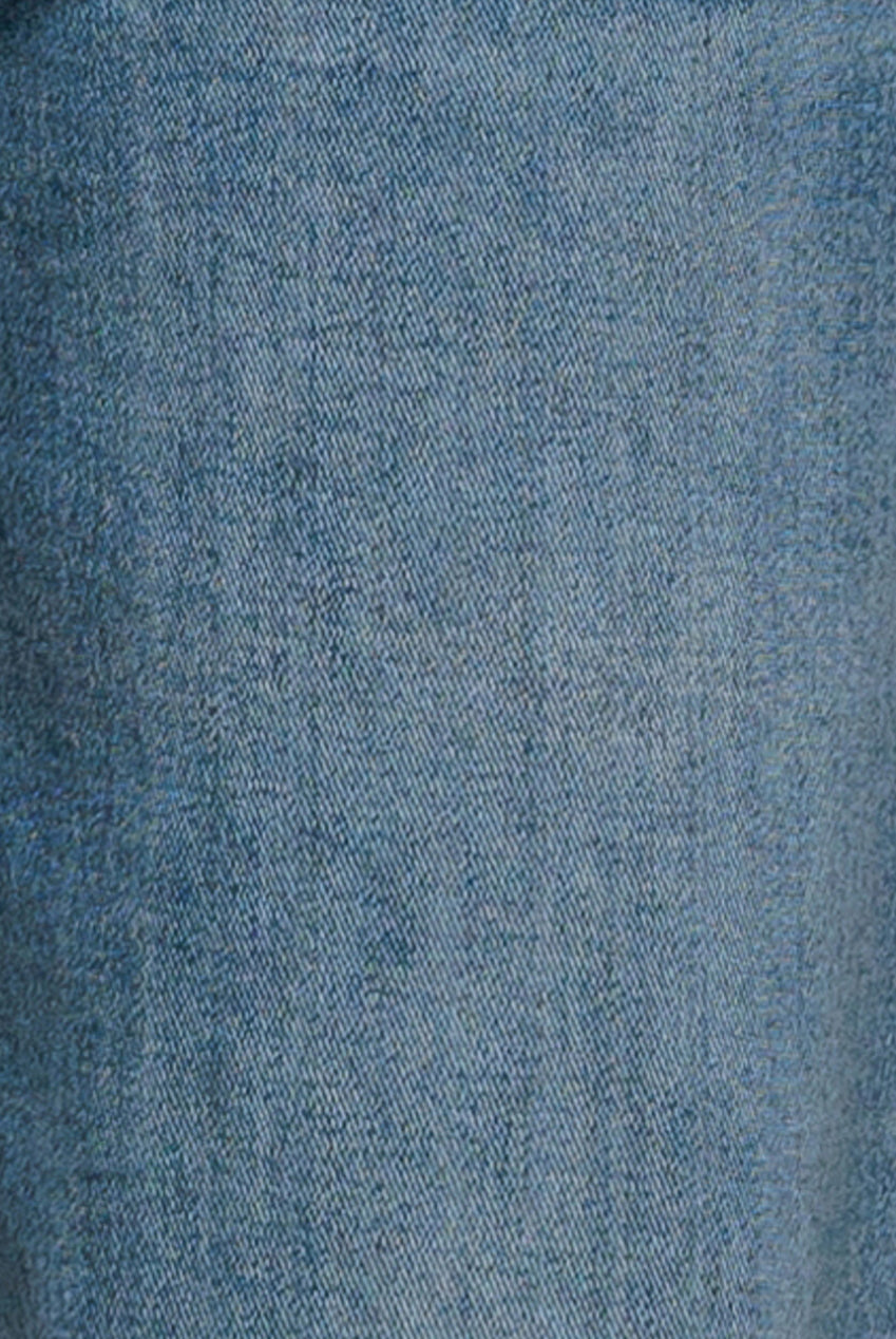 Goddiva denim Straight Leg Stretch Denim Jeans - Blue