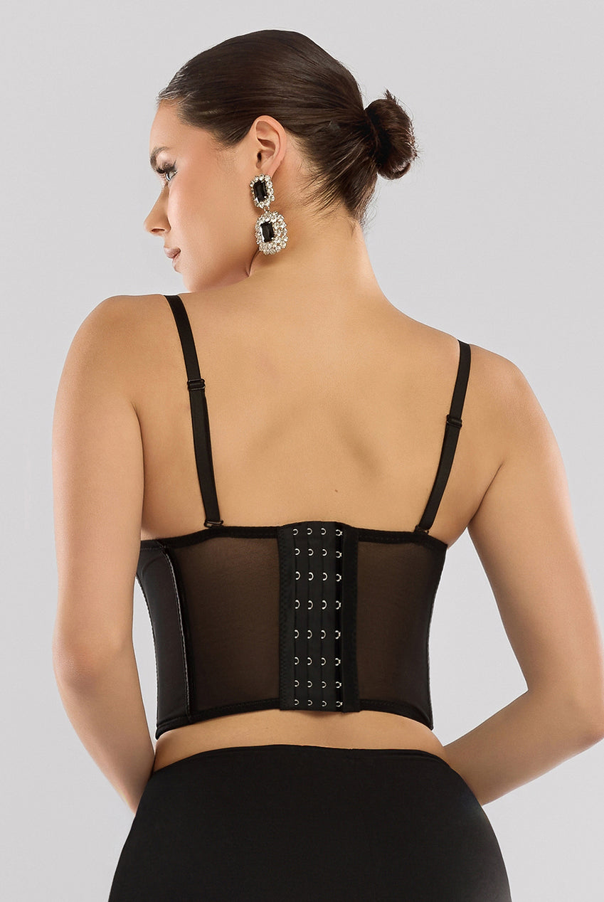 Goddiva Sequin Corset