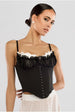 Goddiva Front Fastened Milk Maid Corset