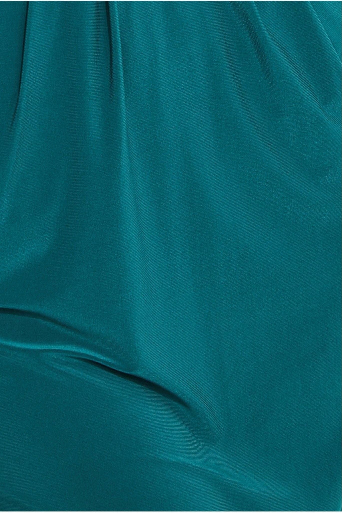 Goddiva Batwing Sleeve Midi Dress - Emerald Green