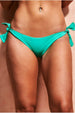 Goddiva Self-tie Brazilian Bikini Bottoms - Jade