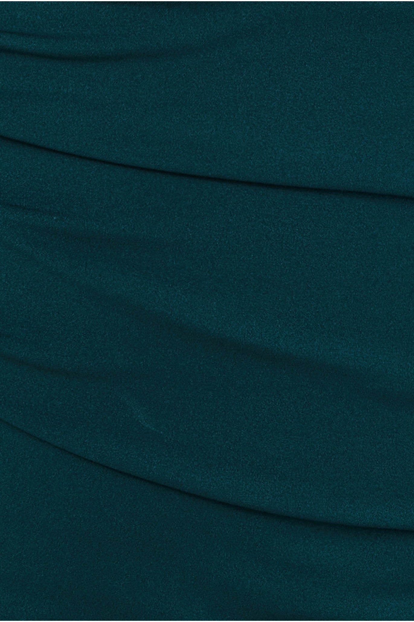 Goddiva Plus Bardot Pleated Maxi Dress - Emerald