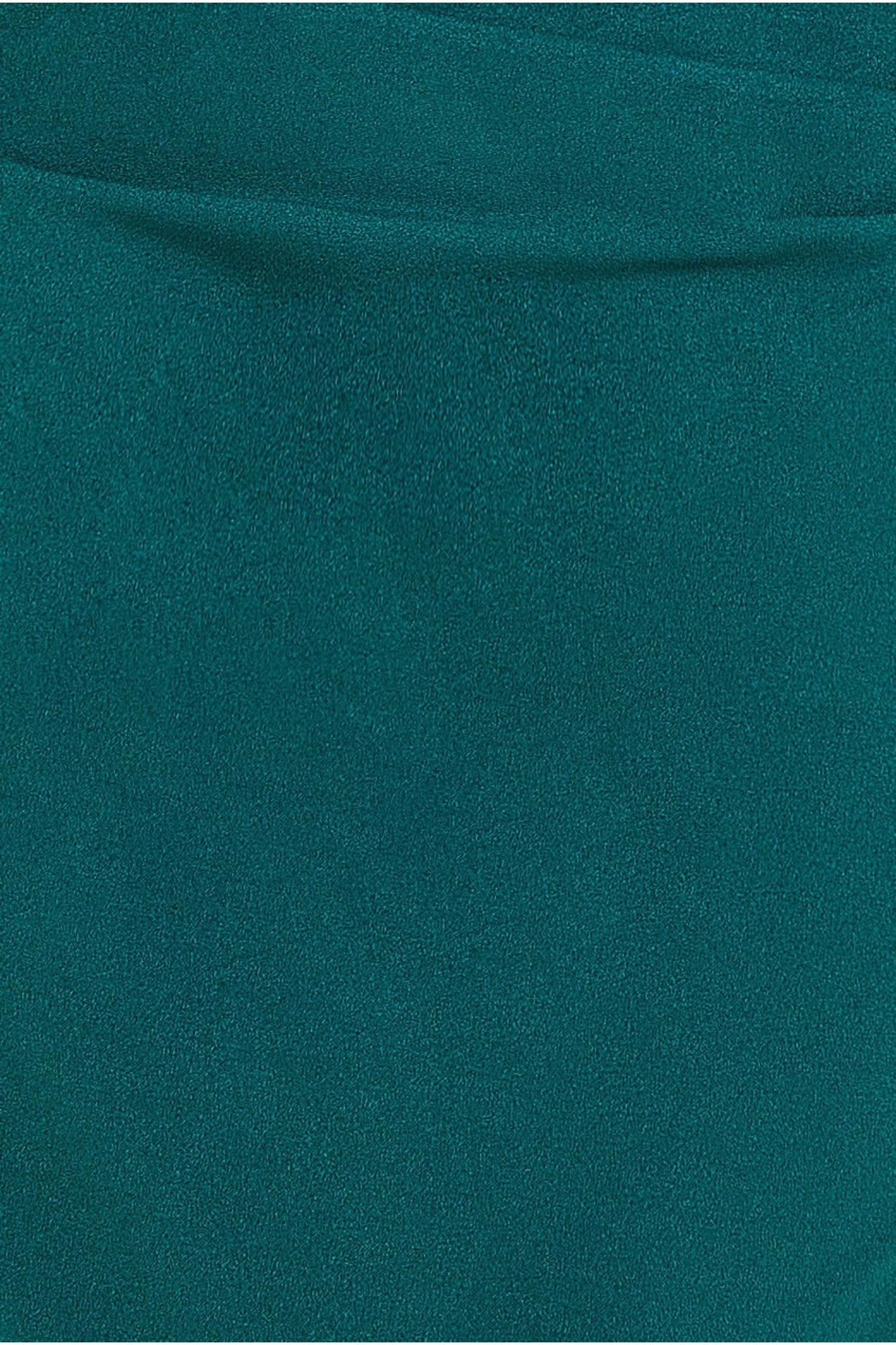 Goddiva Off The Shoulder Scuba Maxi Dress - Emerald Green